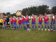 Le FR Haguenau ont offert une belle opposition au Racing.