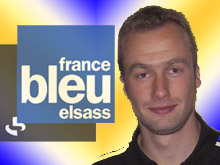 Nicolas Schmitt, sur les ondes de France Bleu Elsass ce matin.