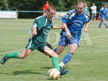 Joel Camolli, lors du Festifoot 2008, a inscrit le 2e but mothernois.