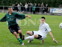 Le FC Soultz-sous-Forts, ici face  Betschdorf le mois dernier, a t surpris par le FC Mothern.