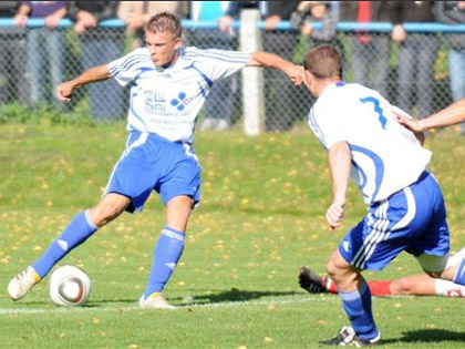 Marc Kraemer, buteur avec Steinseltz contre Reipertswiller.