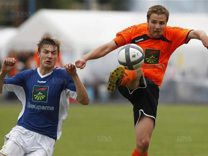 Franck Joerger ( droite) et Oberlauterbach-Eberbach sapprtent  disputer leur deuxime finale de Coupe dAlsace conscutive.