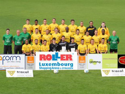 Le FC Progrs Niederkorn, 9me de la dernire BGL-League, la Division 1 luxembourgeoise.