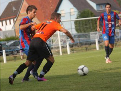 Franck Zimmermann, buteurs lors des Festifoot 2012 et 2013. // Photo Frdric Gomez